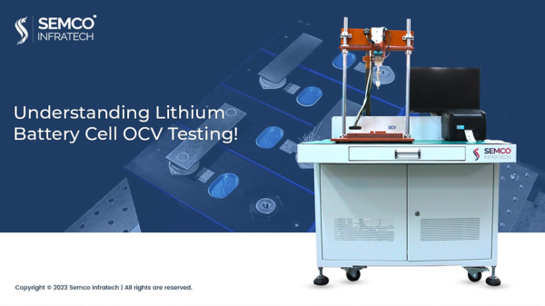 Lithium Battery Cell OCV Testing for Health & Capacity