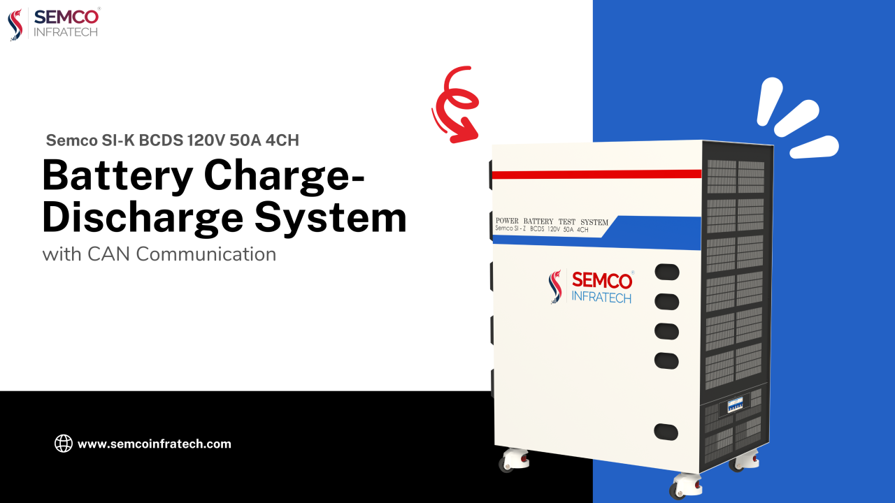 A Breakthrough in Battery Validation: Semco SI-K BCDS 120V 50A 4CH Explained 1 Battery Charge Discharge System