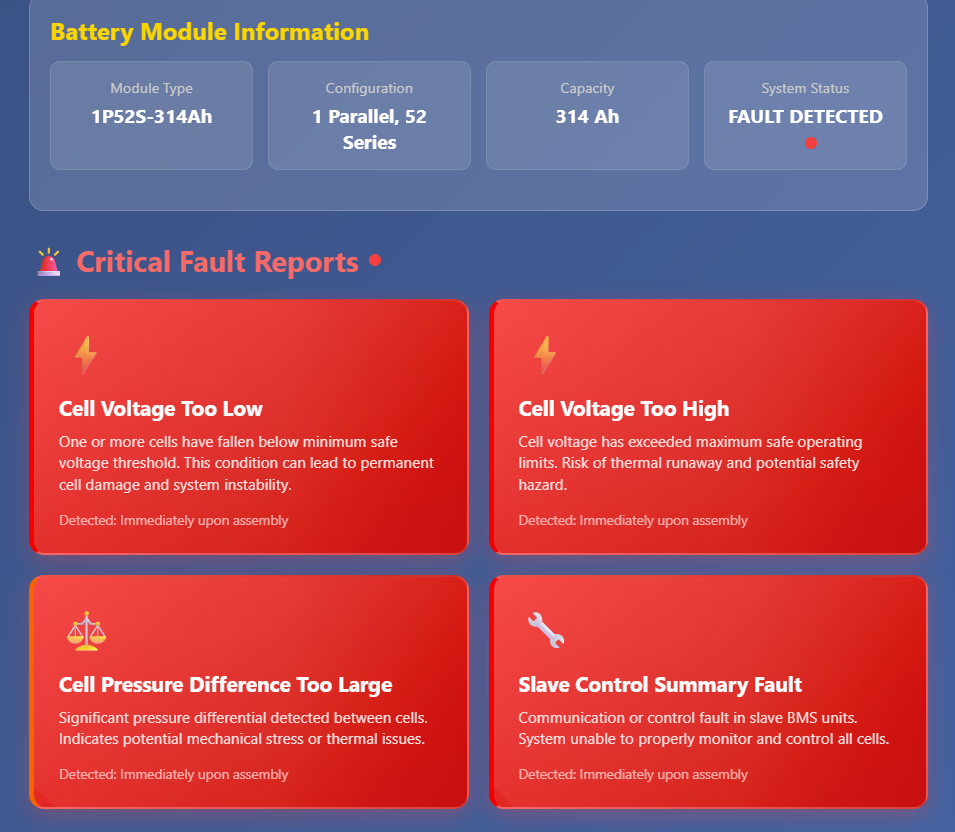 BMS diagnostics