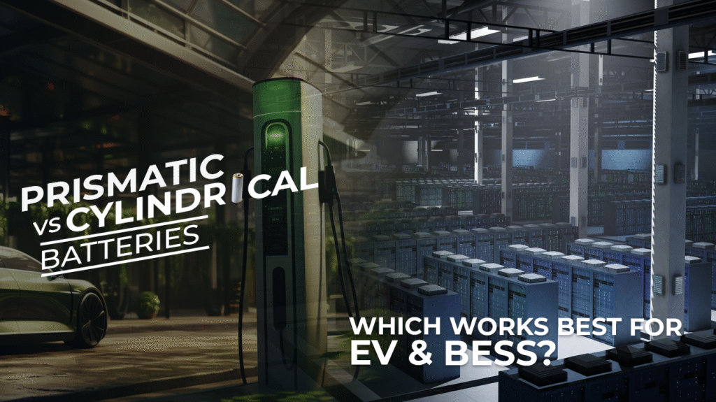 prismatic vs cylindrical batteries