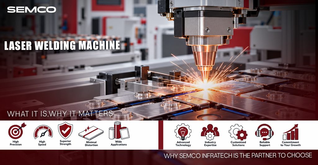 Laser Welding Machine: What It Is, Why It Matters, and Why Semco Infratech Is the Partner to Choose 1 - SEMCO INFRATECH laser welding machine